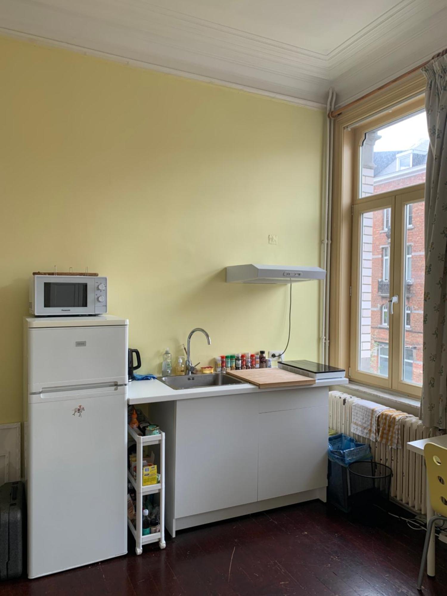 Chambre Double Dans Maison De Caractere Bruxelles Extérieur photo